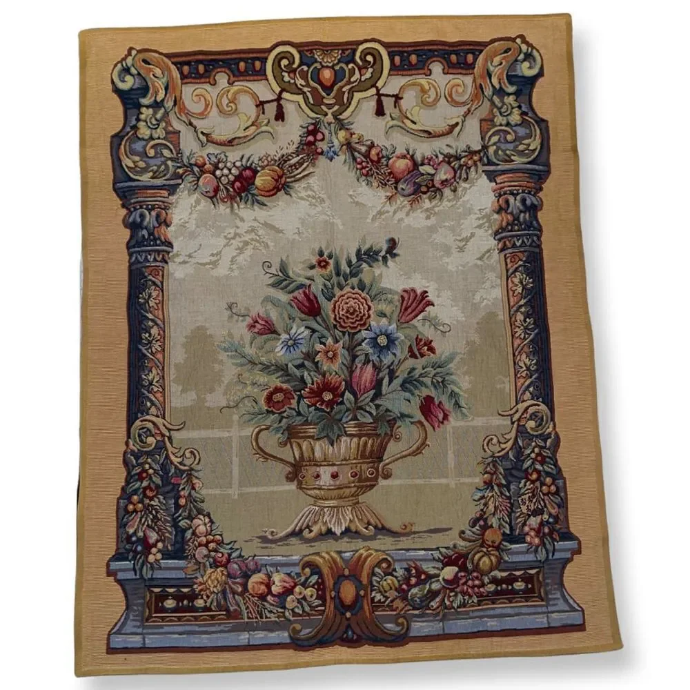 5223 Jardin Beaumesnil Point Des Meurins “Le Toucher” France WALL ART TAPESTRY.